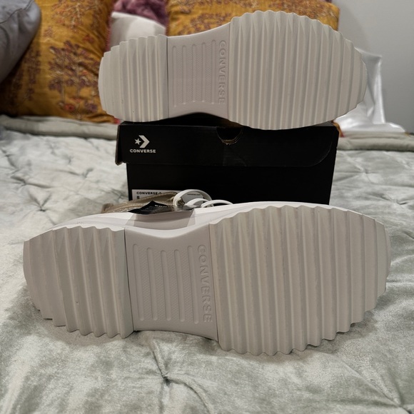 ❤️ NIB! Converse Run Star Hike Hi Western Gold Platform Sneakers, W9.5 M8 - Picture 7 of 10